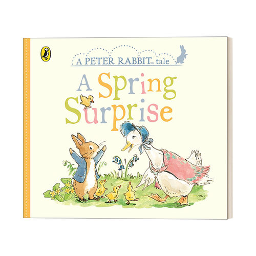 英文原版 Peter Rabbit Tales - A Spring Surprise 彼得兔的故事 春天的惊喜 纸板书 英文版 进口英语原版书籍