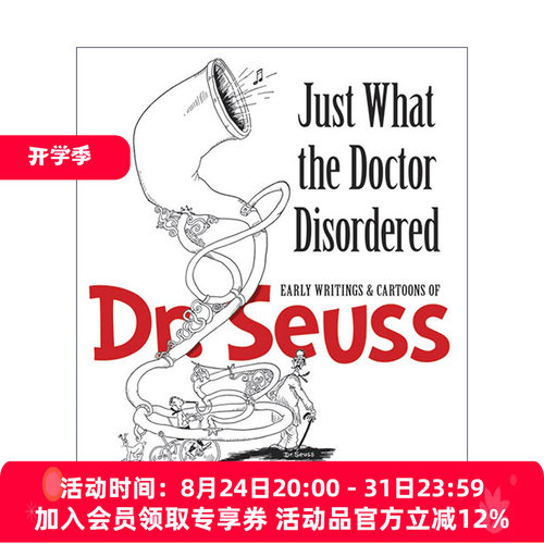 英文原版 Just What the Doctor Disordered 博士的混乱 Dr. Seuss苏斯博士早期作品和卡通漫画 英文版 进口英语原版书籍