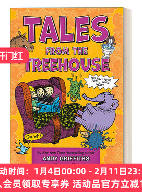 英文原版 Tales from the Treehouse Too Silly to Be Told Until NOW 树屋外的13个搞笑故事 英文版 进口英语原版书籍