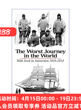 世界上糟糕的旅行  英文原版 The Worst Journey in the World 南极探险回忆录 Apsley Cherry-Garrard 英文版 进口英语原版书籍