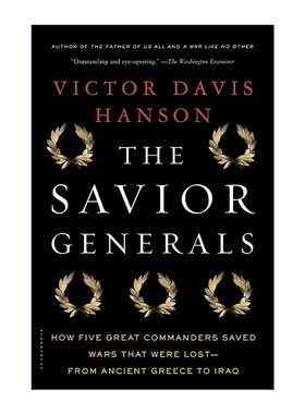 英文原版 Savior Generals 救国名将 从古希腊到伊拉克 五位伟大统帅如何挽救败局 英文版 进口英语原版书籍