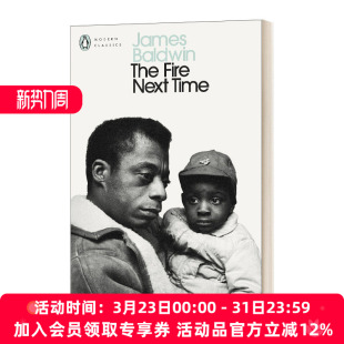 詹姆斯·鲍德温 书籍 Fire 进口英语原版 英文版 现代经典 下一次将是烈火 Time Next The 英文原版