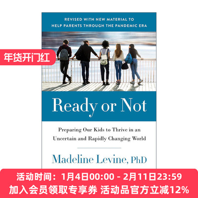 英文原版 Ready or Not 面向未来的养育 如何让孩子拥有创造力 协作能力 毅力和积极的心态 英文版 进口英语原版书籍