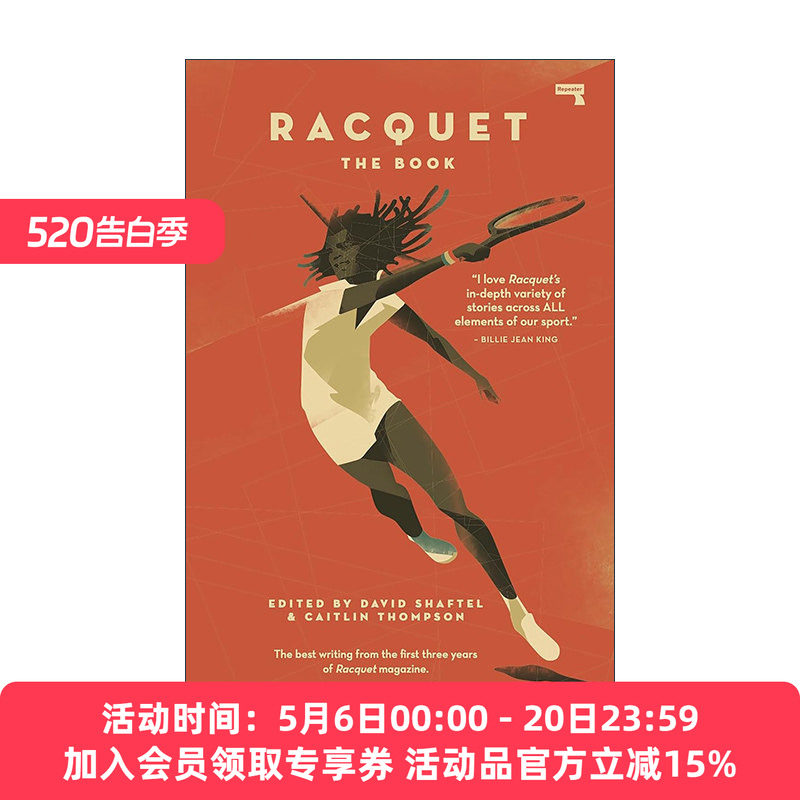 英文原版 Racquet 球拍 网球杂志联合创始人Caitlin Thompson 英文版 进口英语原版书籍