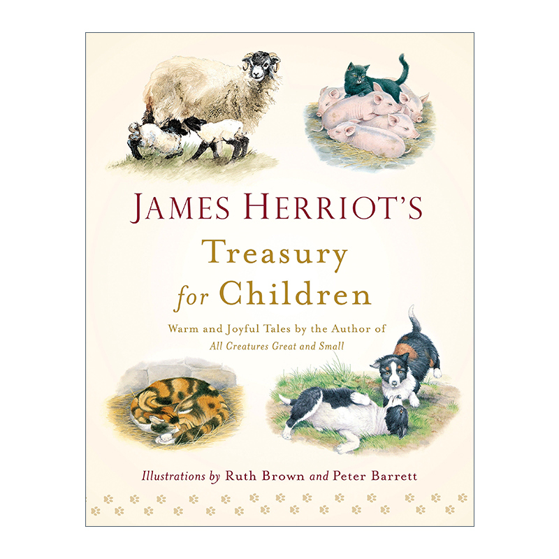 英文原版 James Herriot's Treasury for Children 吉米哈利作品集锦 精装 英文版 进口英语原版书籍