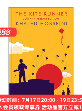英文原版 The Kite Runner 追风筝的人 20周年精装收藏版 卡勒德·胡赛尼经典之作 英文版 进口英语原版书籍