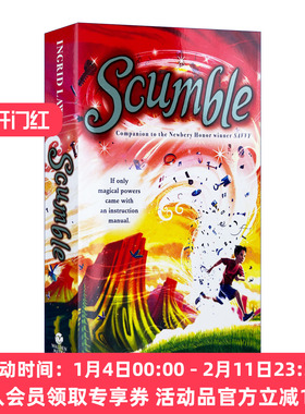 英文原版 Scumble 灵力三部曲 淡化 纽伯瑞奖作家Ingrid Law 魔幻玄幻儿童小说 儿童英语阅读提高课外读物 英文版 进口英语书籍