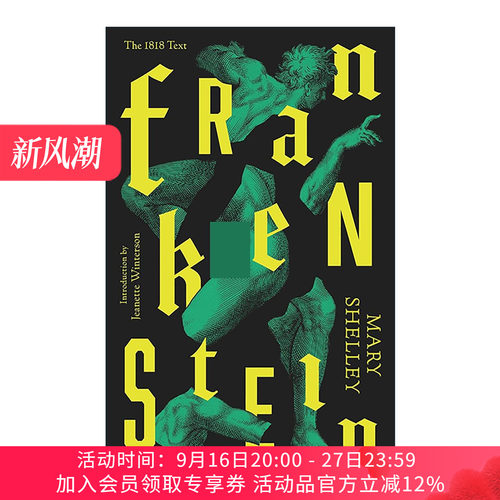 英文原版 Frankenstein 弗兰肯斯坦 玛丽·雪莱 英文版 进口英语原版书籍