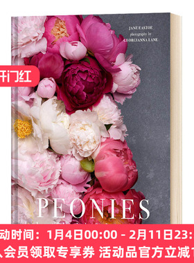 华研原版 牡丹 适合家庭和花园的美丽品种 英文原版 Peonies Beautiful varieties for home and garden 英文版 进口英语书籍
