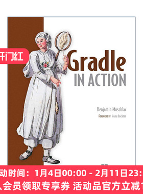 实战  英文原版 Gradle in Action Gradle实战 编程入门 英文版 进口英语原版书籍