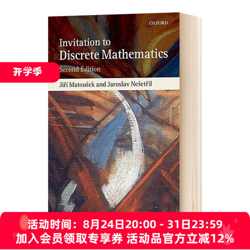 华研原版 离散数学导论 英文原版 Invitation to Discrete Mathematics 英文版 进口英语书籍