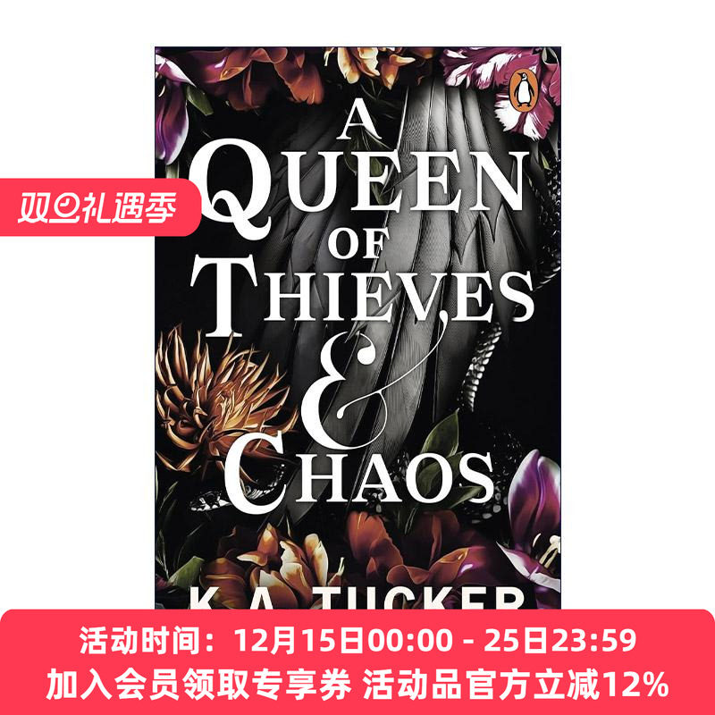 英文原版 A Queen of Thieves and Chaos 乱世之女王 K.A. Tucker奇幻浪漫小说 Fate & Flame系列3 英文版 进口英语原版书籍