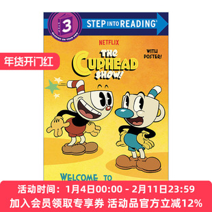 英文原版 Step into Reading 3 欢迎来到墨水池群岛! The Cuphead Show! 英文版 进口英语原版书籍