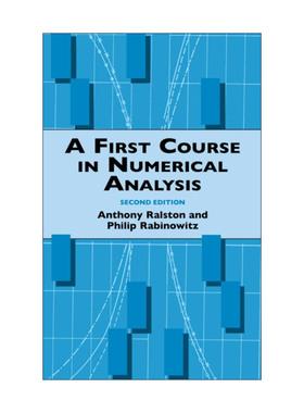 英文原版 A First Course in Numerical Analysis 数值分析初等教程 第二版 数学 计算机 Anthony Ralston 进口英语原版书籍