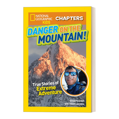英文原版 National Geographic Kids Chapters Danger on the Mountain 国家地理儿童章节书 山上的危险 英文版 进口英语原版书籍
