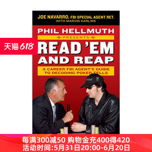 and Reap Read Presents FBI解读牌桌上 牌桌阅人术 英文原版 行为密码 Hellmuth Phil 进口英语原版 英文版 书籍