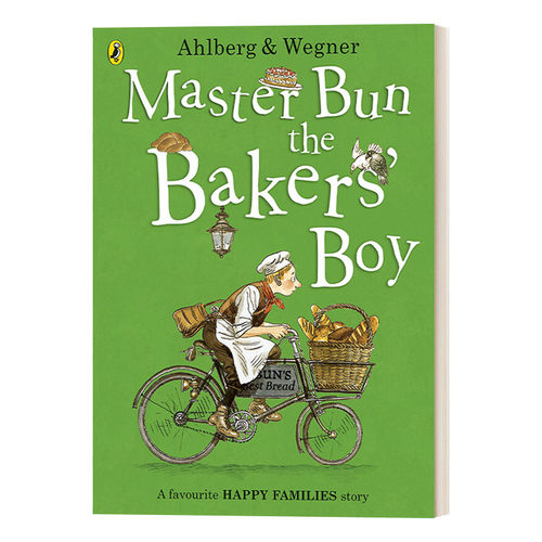 英文原版 Master Bun the Bakers' Boy 面包师的儿子小邦 成长没烦恼系列 英文版 进口英语原版书籍