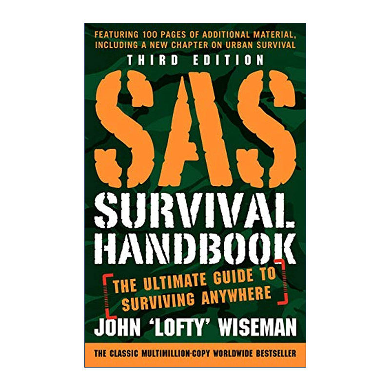 英文原版 SAS Survival Handbook 生存手册 英国皇家特种部队权威教程 第3版 英文版 进口英语原版书籍
