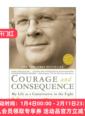 英文原版 Courage and Consequence 我的奋斗人生 卡尔·罗夫自传 英文版 进口英语原版书籍
