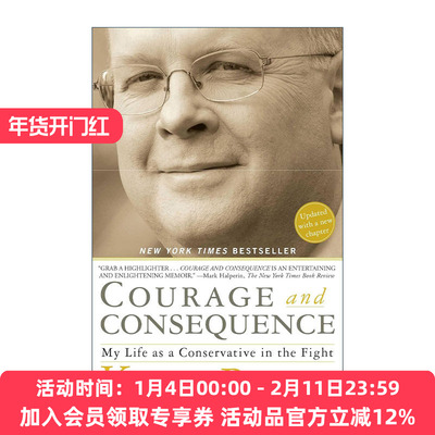英文原版 Courage and Consequence 我的奋斗人生 卡尔·罗夫自传 英文版 进口英语原版书籍