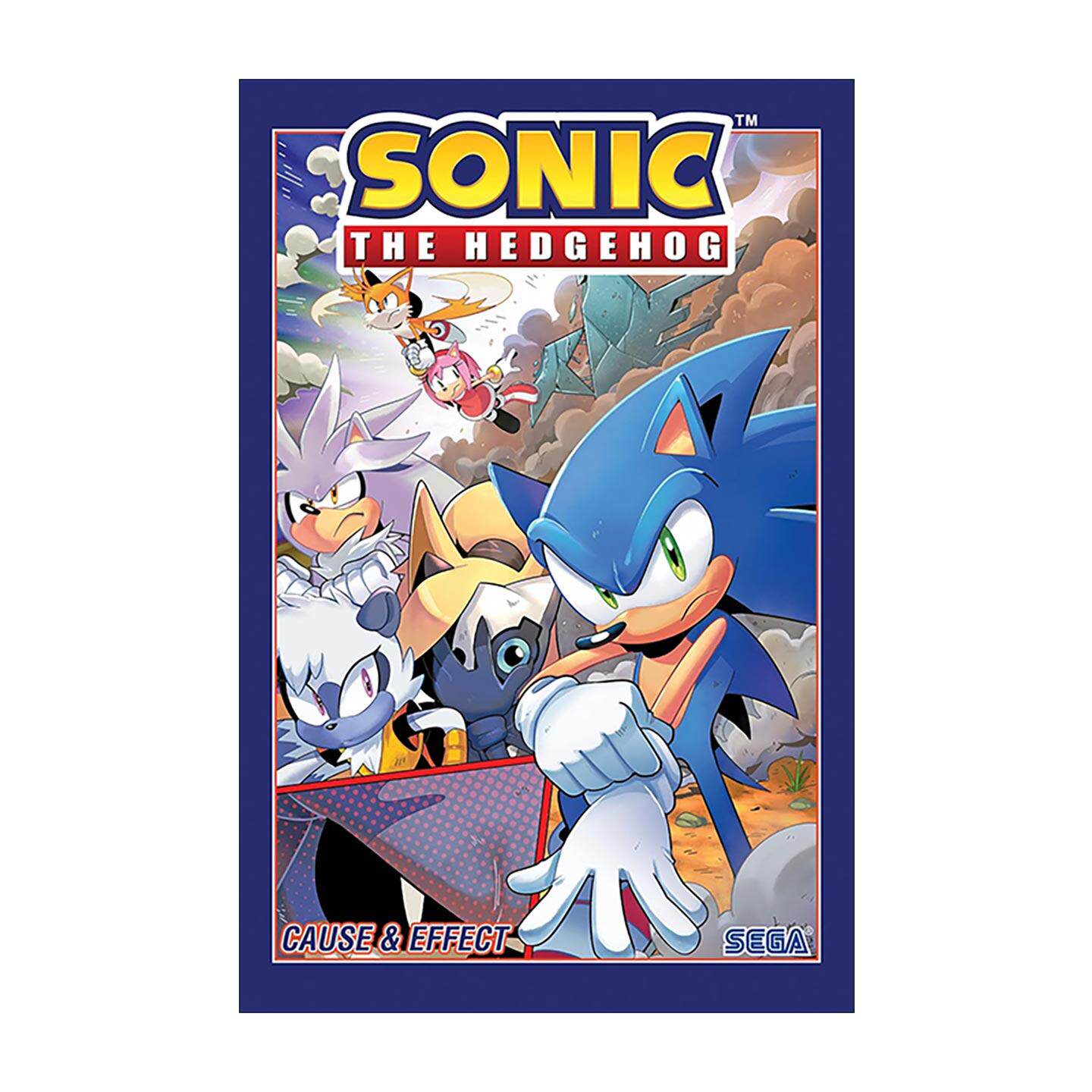 英文原版 Sonic the Hedgehog Vol.20 Cause & Effect 刺猬索尼克 卷20 因果关系 IDW儿童漫画 英文版 进口英语原版书籍