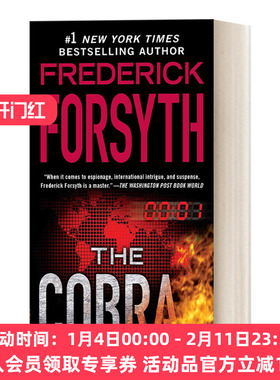眼镜蛇 英文原版 The Cobra 惊悚悬疑间谍小说 Frederick Forsyth 英文版 进口英语原版书籍