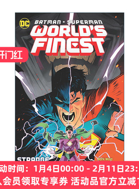英文原版 Batman/Superman World's Finest Vol. 2 Strange Visitor 蝙蝠侠 超人 卷二 英文版 进口英语原版书籍