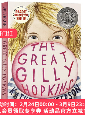 The Great Gilly Hopkins 了不起的吉莉 养女基里 英文原版 纽伯瑞奖儿童文学小说  国际安徒生奖作者Katherine Paterson 正版进口