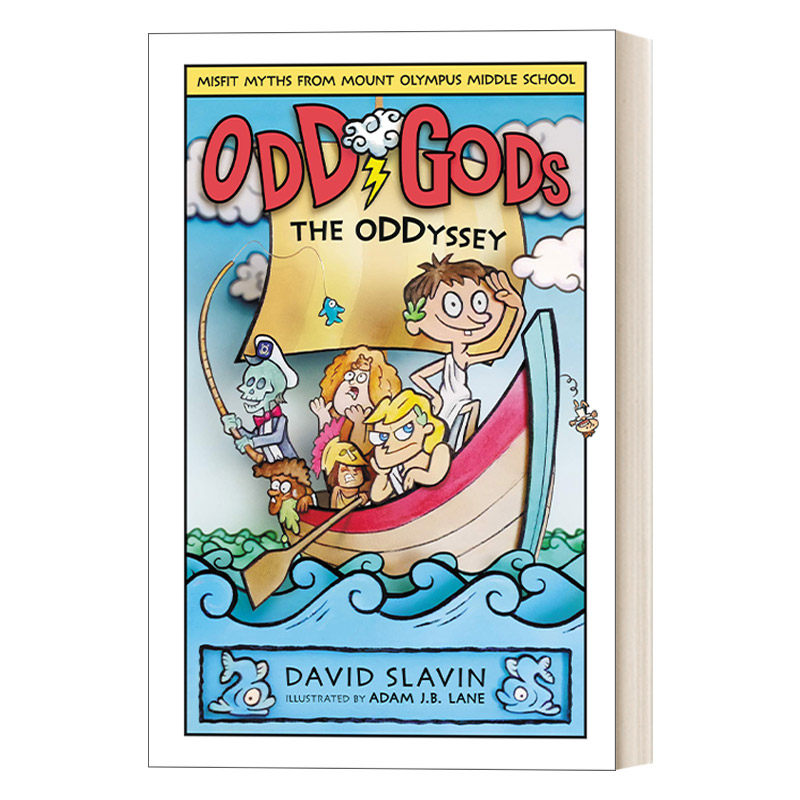 英文原版 odd gods: the oddyssey 北欧神外传 奥德赛 精装儿童漫画