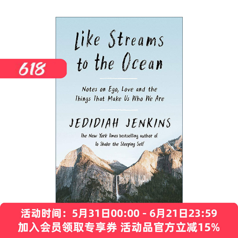 英文原版 Like Streams to the Ocean 似溪流入海 关于自我 爱和那些造就我们的一切 杰迪迪亚·詹金斯 精装 进口英语原版书籍