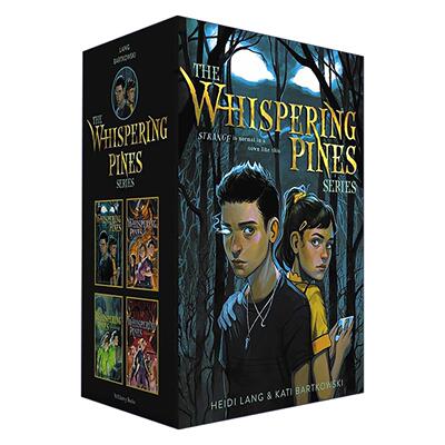 英文原版 Whispering Pines Series 松林低语4册盒装 儿童奇幻冒险小说 英文版 进口英语原版书籍