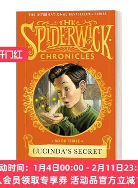 英文原版小说 Lucinda'S Secret 奇幻精灵事件簿3 精装 英文版 进口英语原版书籍