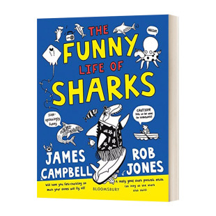 英文版 书籍 The Sharks Life 英文原版 Funny 进口英语原版 鲨鱼 动物知识百科科普读物 有趣生活