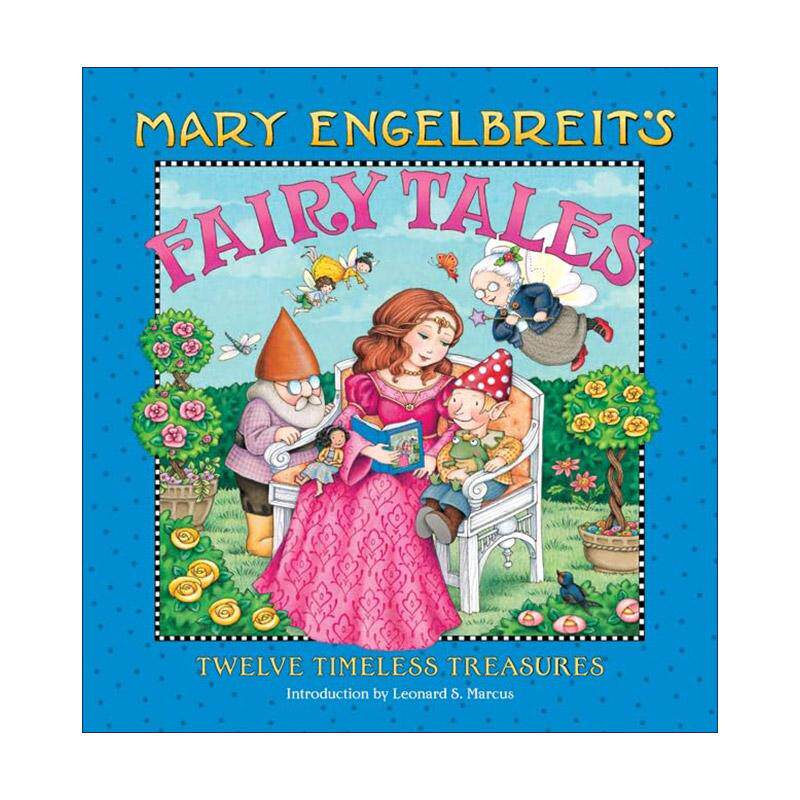 英文原版 Mary Engelbreit's Fairy Tales 玛丽·恩格尔布赖特童话故事集 十二件永恒的珍宝 精装 英文版 进口英语原版书籍