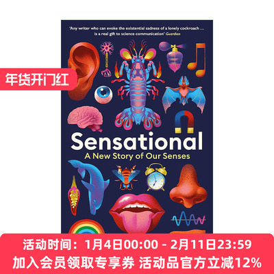 英文原版 Sensational 世界之门 感官的故事 阿什利·沃德 英文版 进口英语原版书籍