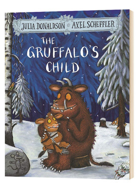 咕噜牛宝宝 英文原版 The Gruffalo's Child 咕噜牛小妞妞 15周年纪念版 Julia Donaldson 朱莉娅唐纳森 英文版进口儿童英语故事书