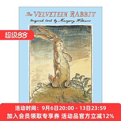 英文原版 The Velveteen Rabbit 绒布小兔子 儿童精装经典绘本 玛格丽·威廉斯 英文版 进口英语原版书籍