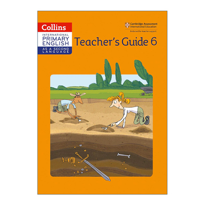 小学英语教师用书6 英文原版 Collins Cambridge International Primary English as a Second Language Teacher Guide6进口英语书