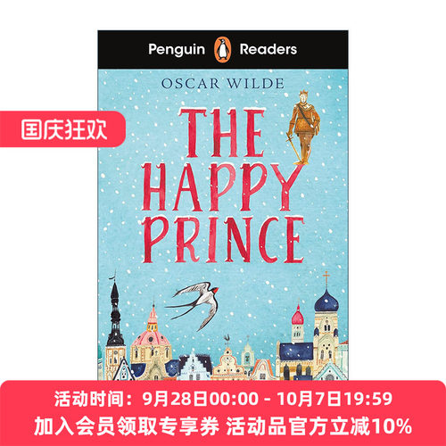 英文原版 Penguin Readers Starter Level The Happy Prince 企鹅英语分级阅读入门级 快乐王子 奥斯卡王尔德 进口英语原版书籍