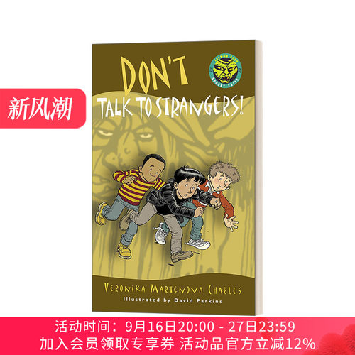 英文原版 Don't Talk to Strangers! 不要与陌生人讲话！半小时惊奇故事桥梁书 Veronika Martenova Charles 英文版 进口英语书籍