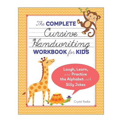 英文原版 The Complete Cursive Handwriting Workbook for Kids 儿童英语连笔书写练习册大全 英文版 进口英语原版书籍