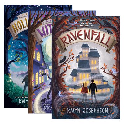 英文原版 Ravenfall 乌鸦瀑布系列3册 儿童奇幻小说 Kalyn Josephson 英文版 进口英语原版书籍