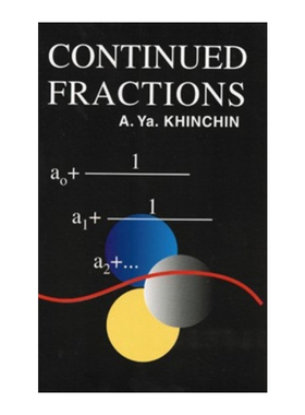 连分数 英文原版 Continued Fractions A. Ya. Khinchin 英文版 进口英语原版书籍