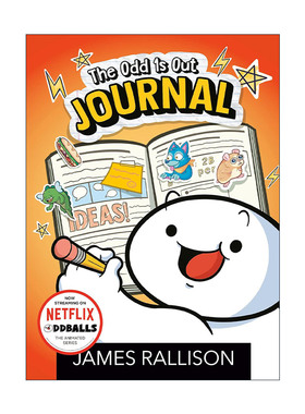 英文原版 The Odd 1s Out Journal 奇数是不可能的 漫画 游戏互动日记簿 James Rallison 英文版 进口英语原版书籍