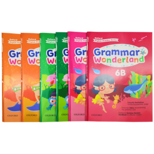 6册 牛津小学英语语法练习册4 Grammar 华研原版 英文版 英语书籍 英文原版 进口原版 6年级 OUP Oxford 正版 Wonderland