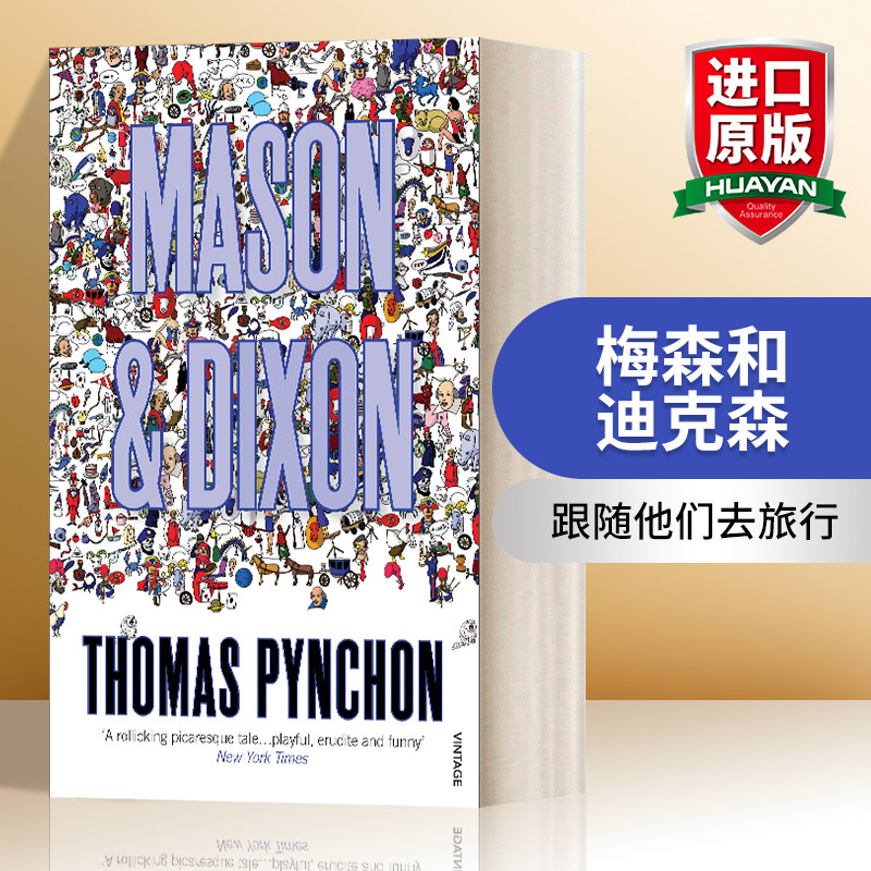 英文原版小说 Mason & Dixon 梅森和迪克森 英文版 进口英语原版书籍