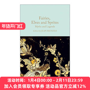 英文原版 Fairies  Elves and Sprites 仙女 精灵和小妖精 经典神话传说 精装麦克米伦收藏馆系列 英文版 进口英语原版书籍
