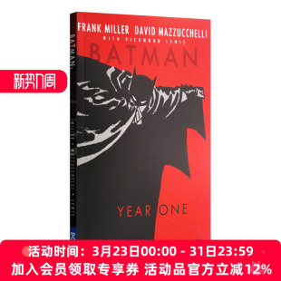 年 英文原版 英文版 蝙蝠侠 进口英语书籍 One 元 Year 华研原版 Batman