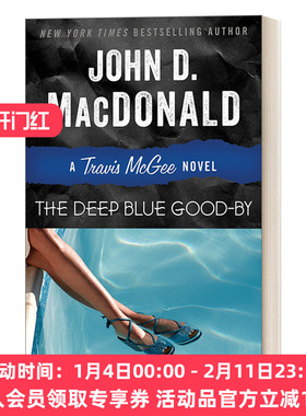 英文原版 Travis McGee 1 The Deep Blue Good-by 麦基探案系列1 再见深蓝 侦探悬疑小说 美国国家图书奖获得者 英文版 进口书籍