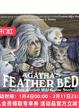 英文原版 Agatha's Feather Bed 阿加莎的羽毛床 改编自欧亨利麦琪的礼物 儿童价值观培养绘本 英文版 进口英语原版书籍
